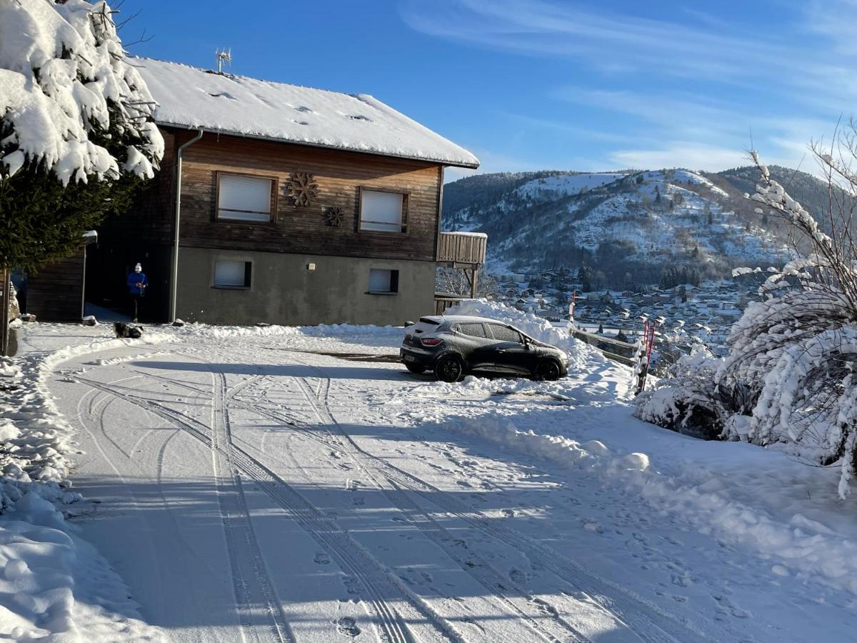 Le Flocon 88 - Vue Exceptionnelle La Bresse Exterior foto